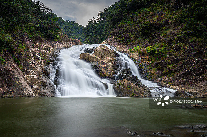 周宁县九龙漈瀑布图片素材