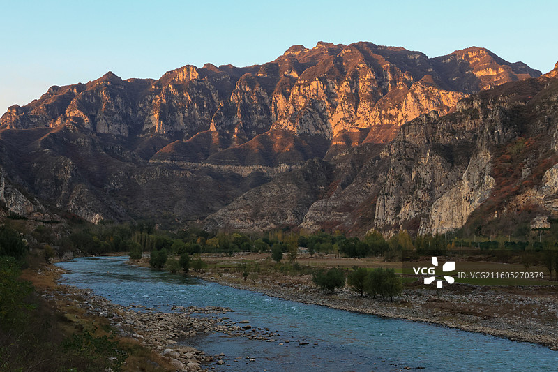 济源五龙口风光图片素材