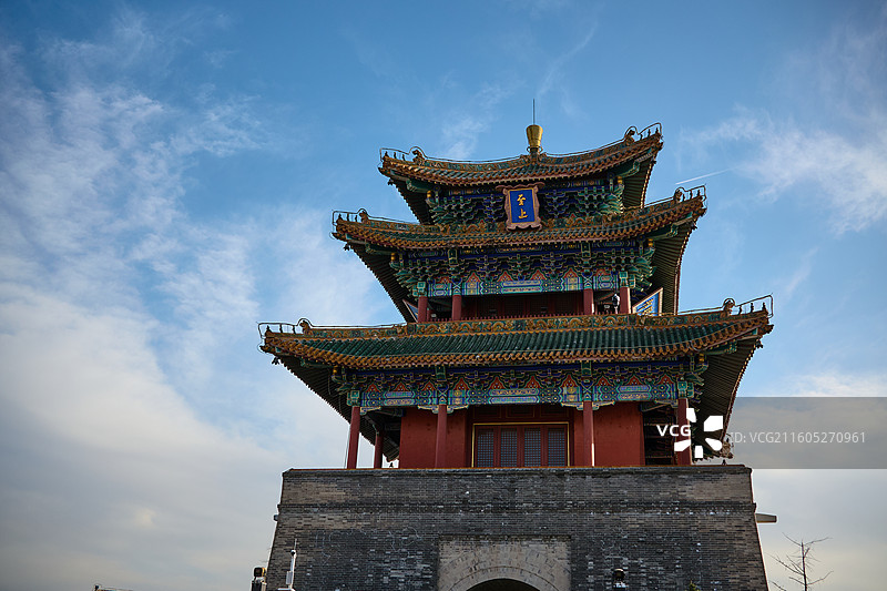 北京延庆永宁古城永宁阁图片素材