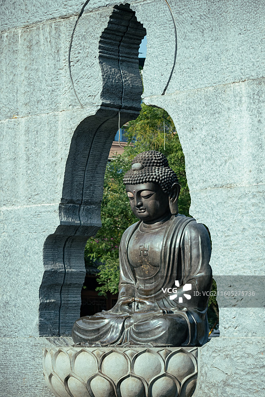 自贡荣县大佛 寺庙 景区图片素材