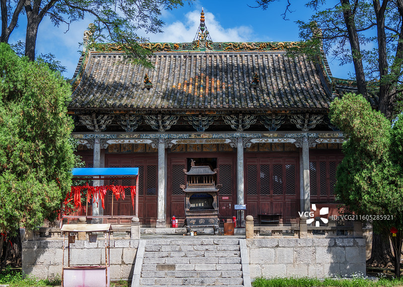 山西省晋城市陵川县崇安寺图片素材