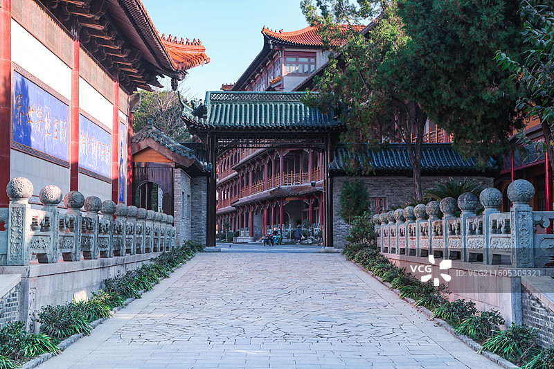 扬州高旻寺，佛门清净地图片素材