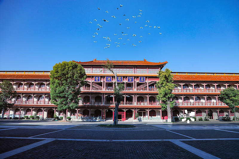 扬州高旻寺，佛门清净地图片素材