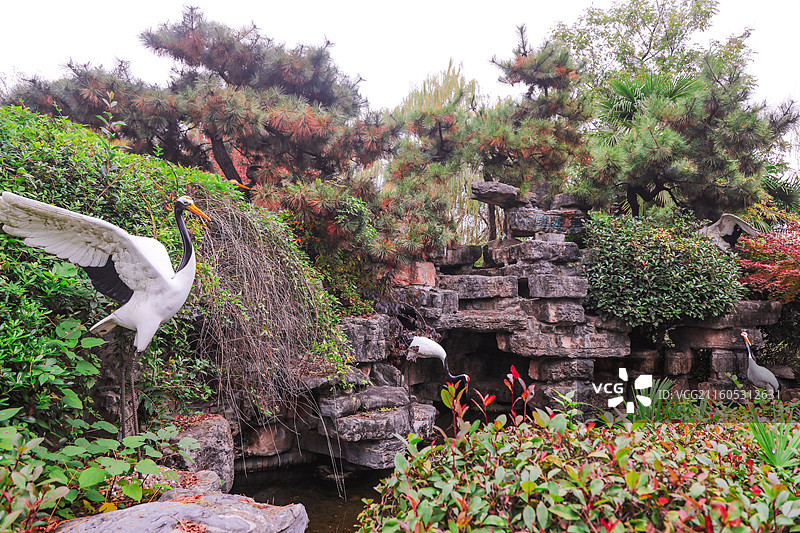 扬州市茱萸湾景区图片素材