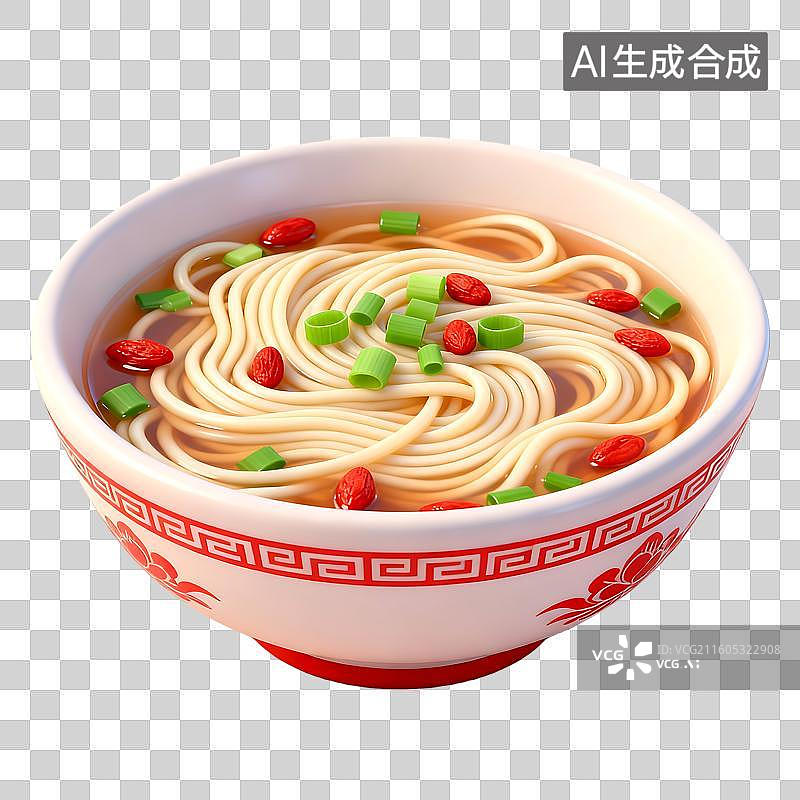 【AI数字艺术】一碗面条图片素材
