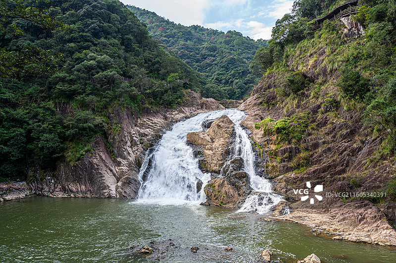 周宁县九龙漈瀑布图片素材