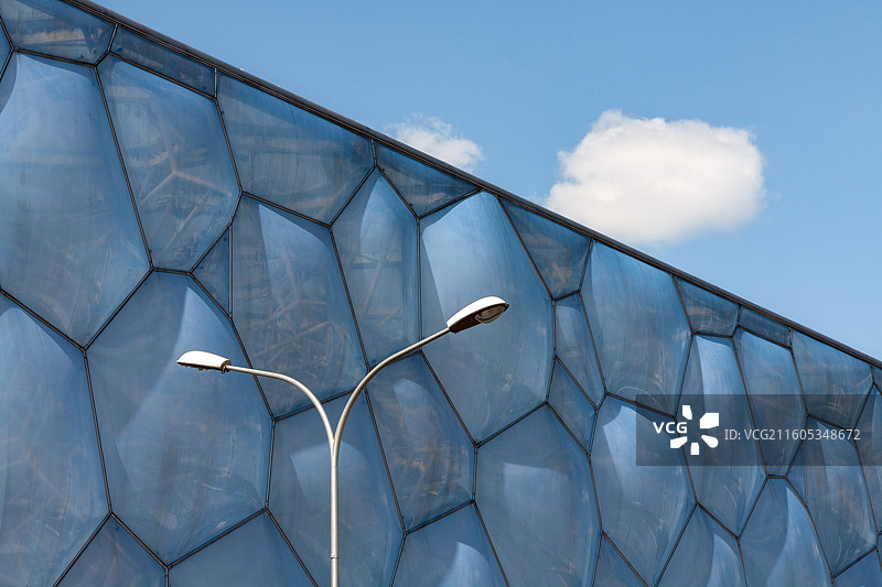 国家游泳馆水立方图片素材