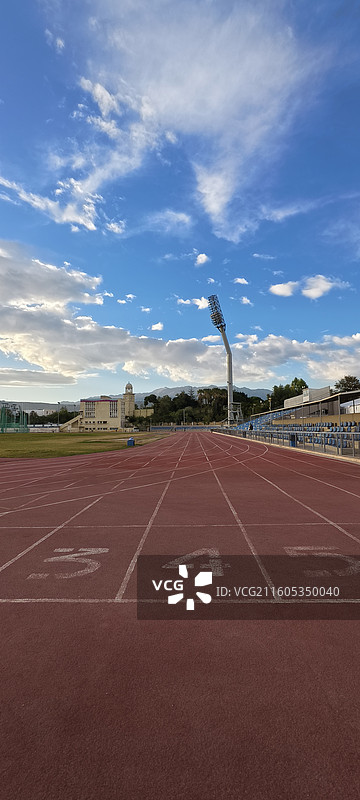 希腊克里特岛～干尼亚体育场图片素材