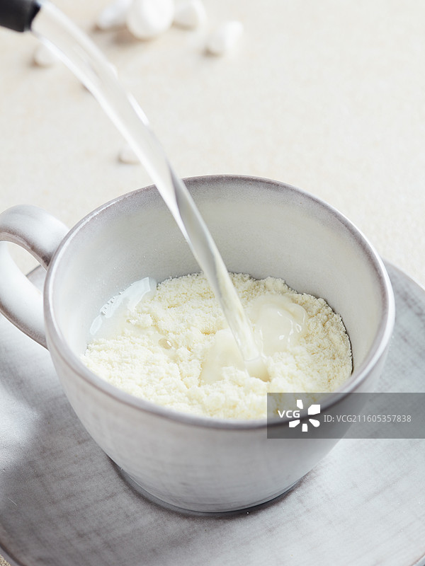 手冲豆浆粉冲泡粉图片素材