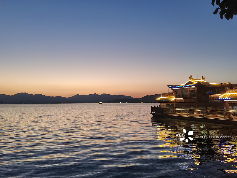 印象西湖图片素材