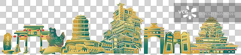 重庆国潮风洪崖洞山城巷磁器口古镇鹅岭公园瞰胜楼白公馆蚩尤九黎城大足石刻仙女山历史标志性传统历史建筑图片素材