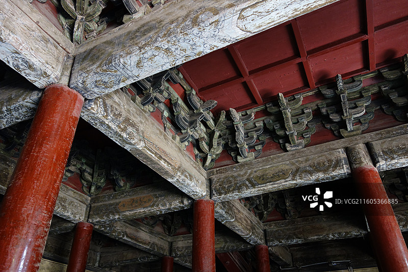 山东省济宁市曲阜市曲阜孔庙文庙：奎文阁图片素材