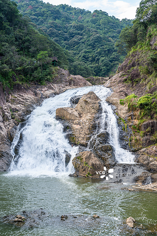 周宁县九龙漈瀑布图片素材