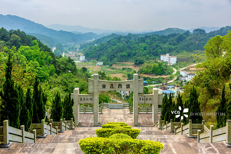 中国广西南宁昆仑关旅游风景区昆仑关战役博物馆图片素材