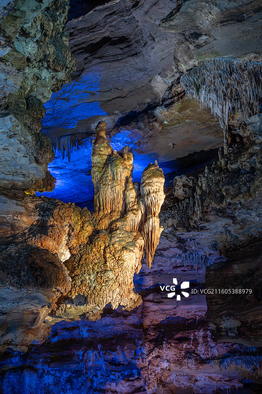 贵州遵义 绥阳县 十二背后双河洞地质公园图片素材