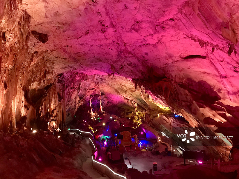 浙江省兰溪市六洞山地下长河景区图片素材