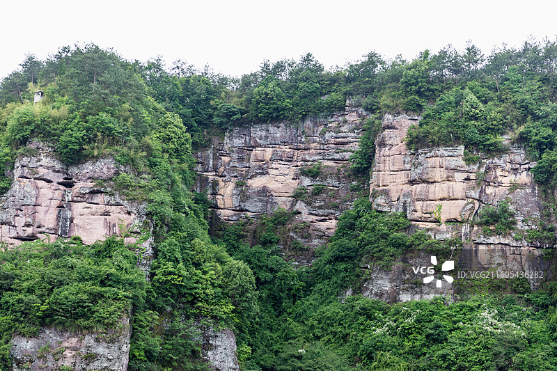 新昌县穿岩十九峰图片素材