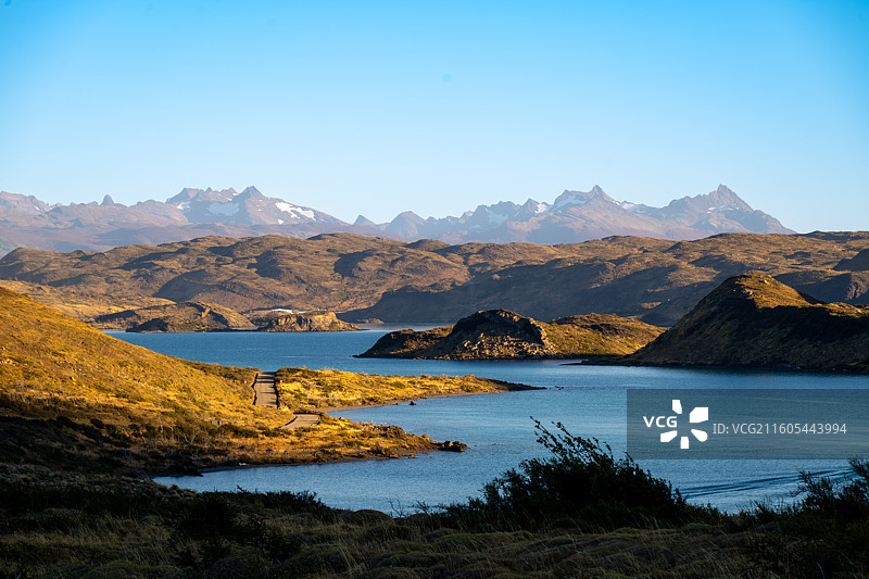 智利，百内国家公园，秋天的百内国家公园图片素材