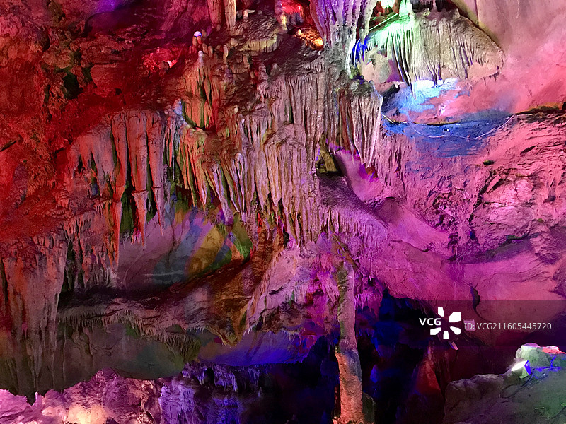 浙江省兰溪市六洞山地下长河景区图片素材