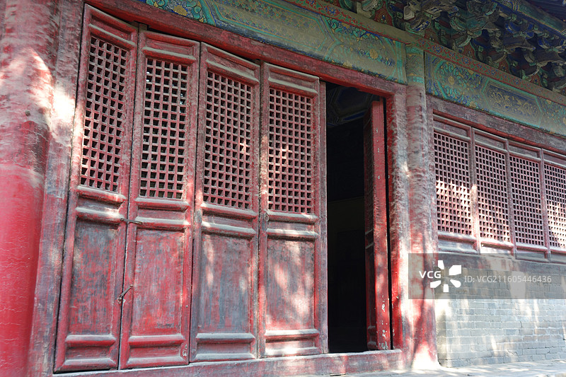 山东省济宁市曲阜市曲阜孔庙文庙：圣迹殿图片素材