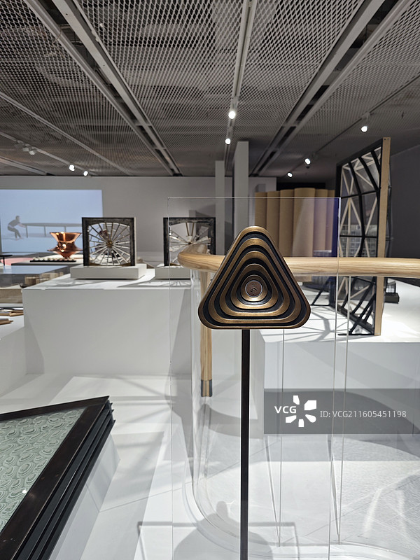 复兴艺术中心艺术品建筑模型展览 托马斯·赫斯维克Thomas Heatherwick作品展览鬼才图片素材