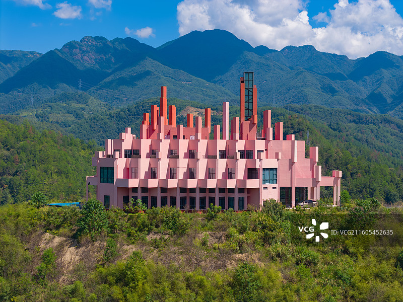 浙江省丽水市，云和县，紧水滩镇，龙门村，紧水滩水库图片素材