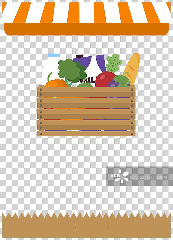 扁平化设计本地市场年度报告图片素材