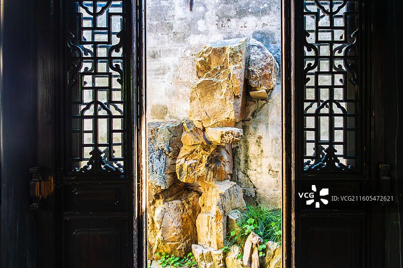 同里古镇耕乐堂建筑风光图片素材