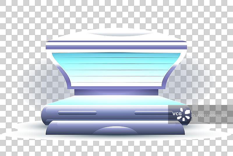 写实日光浴床晒黑图片素材