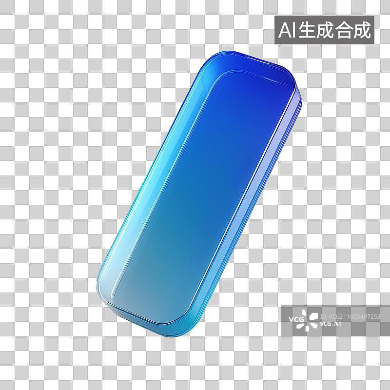 【AI数字艺术】透明书签3D图标图片素材