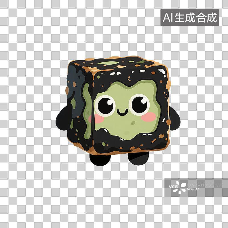 【AI数字艺术】长沙萌趣臭豆腐图片素材