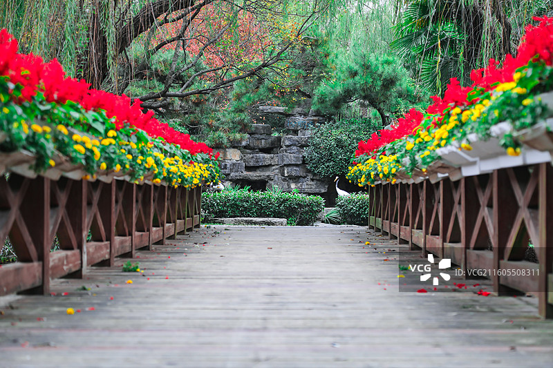 扬州市茱萸湾景区图片素材