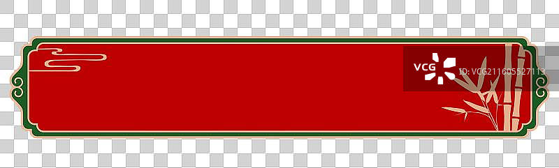 竹子中式边框素材图片素材