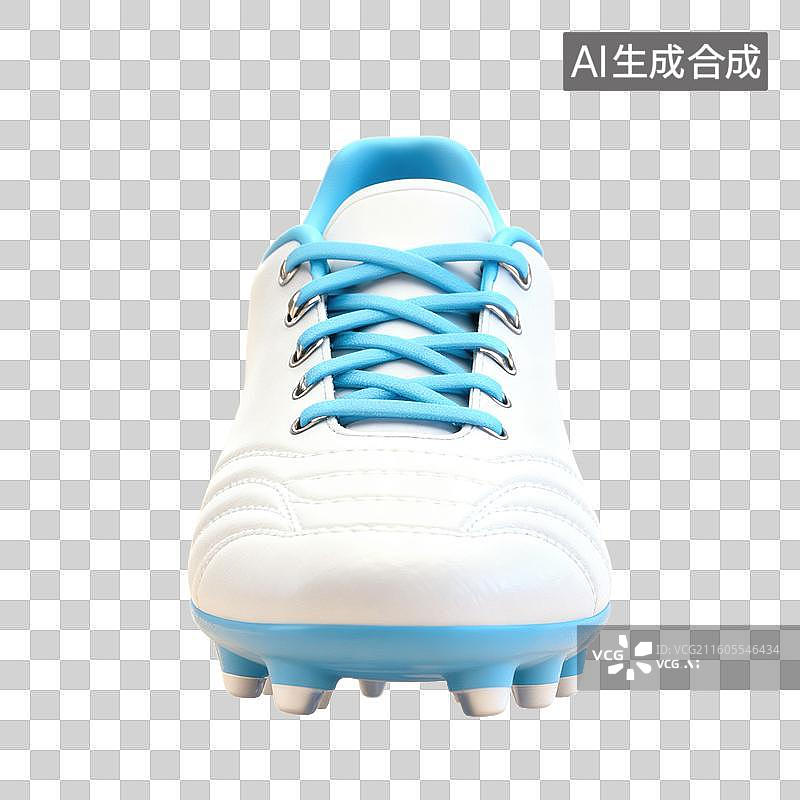 【AI数字艺术】3D体育运动项目足球鞋元素图片素材