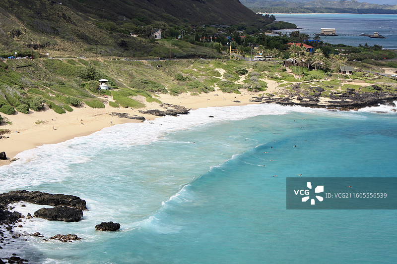 夏威夷海龟岛图片素材