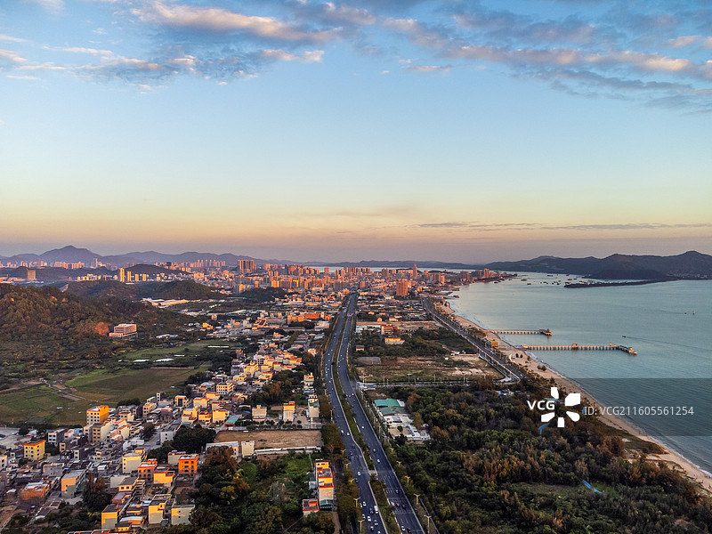 汕尾城市风光图片素材