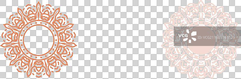 手绘波西米亚太阳标志设计图片素材
