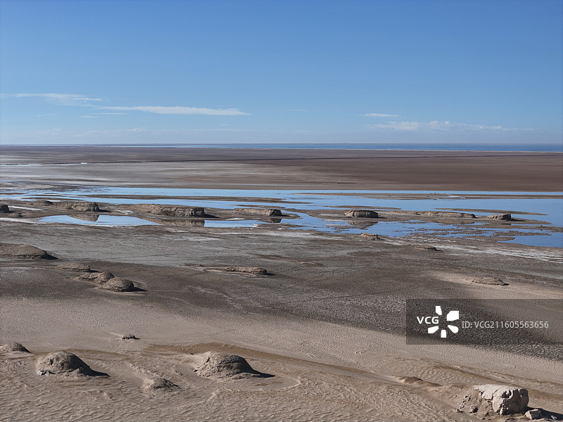 戈壁浮岛图片素材