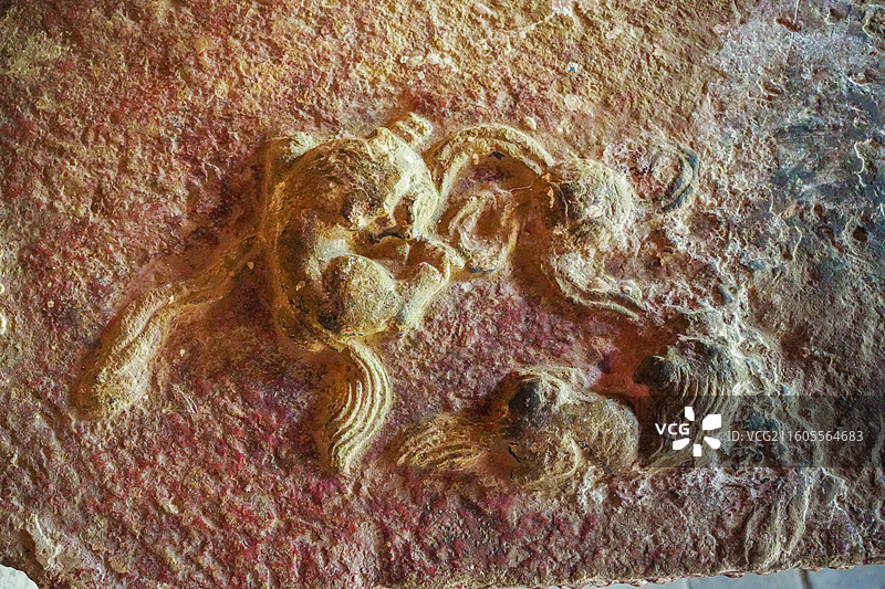 辽宁锦州义县万佛寺石窟佛像图片素材