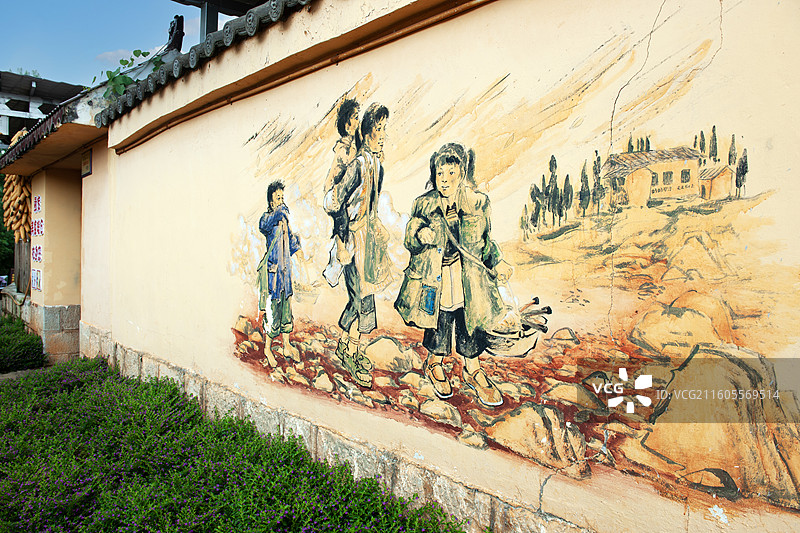 云南红河，可邑小镇图片素材