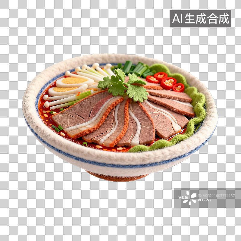 【AI数字艺术】美味的夫妻肺片图片素材