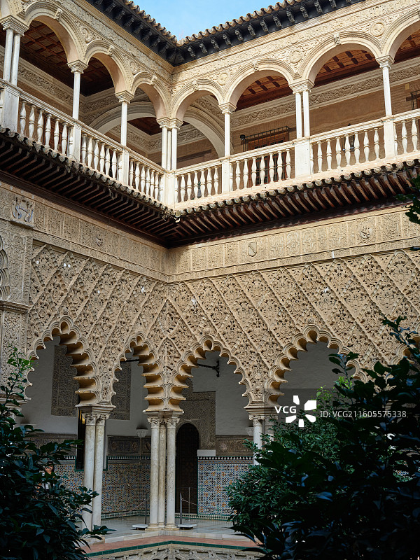 塞维利亚大皇宫图片素材