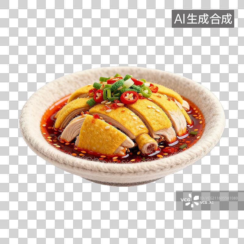 【AI数字艺术】美味的口水鸡图片素材