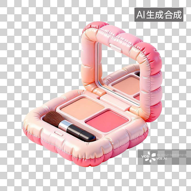 【AI数字艺术】化妆品插画图片素材