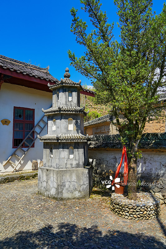 浙江省丽水市龙泉市，源底村，乡村美景！图片素材