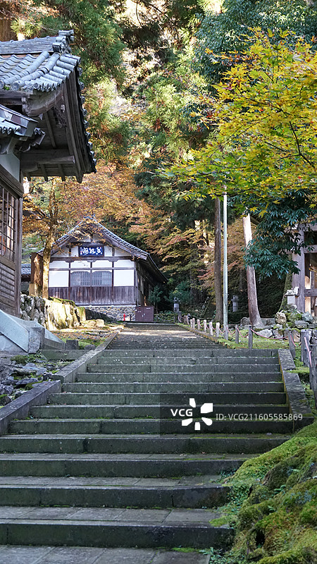 日本福井 曹洞宗吉祥山永平寺图片素材
