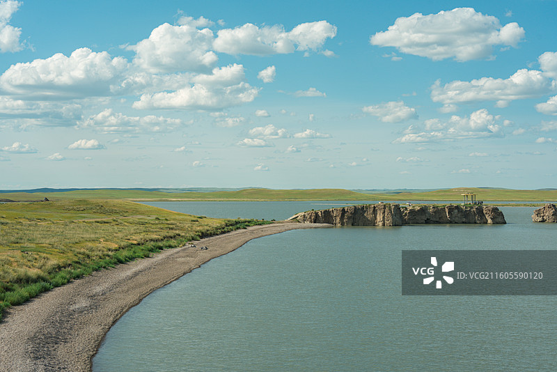 内蒙古呼伦湖地区图片素材