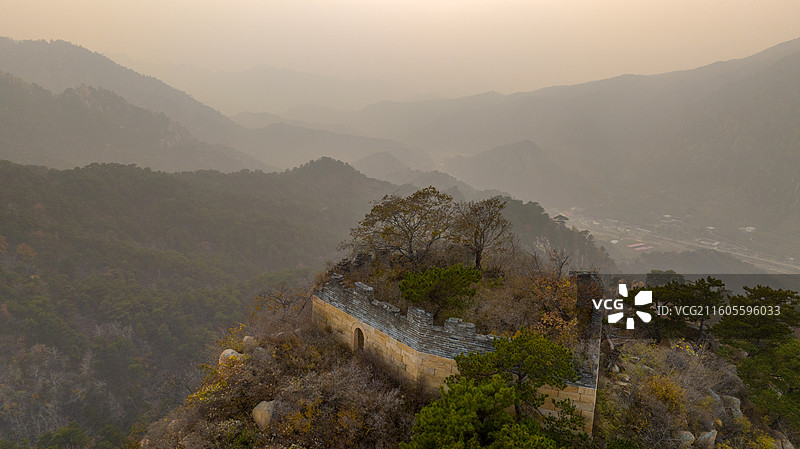 秦皇岛市抚宁八角楼长城图片素材