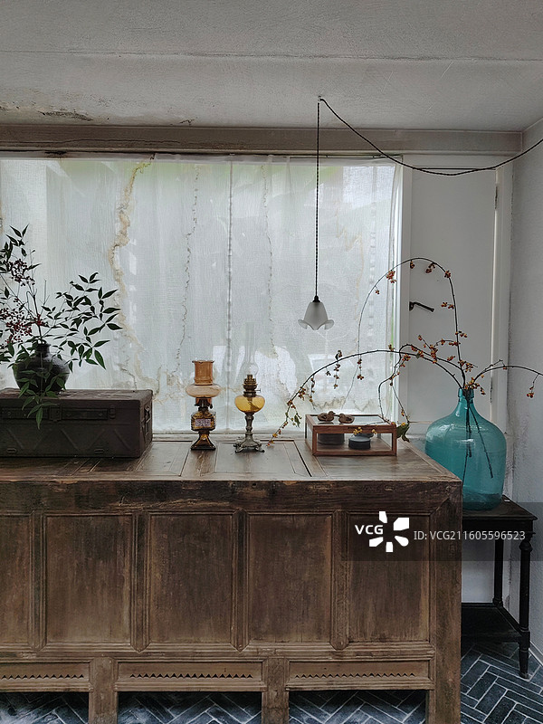 湖北省十堰市茅箭区大川镇赛武当路山野万里民宿图片素材