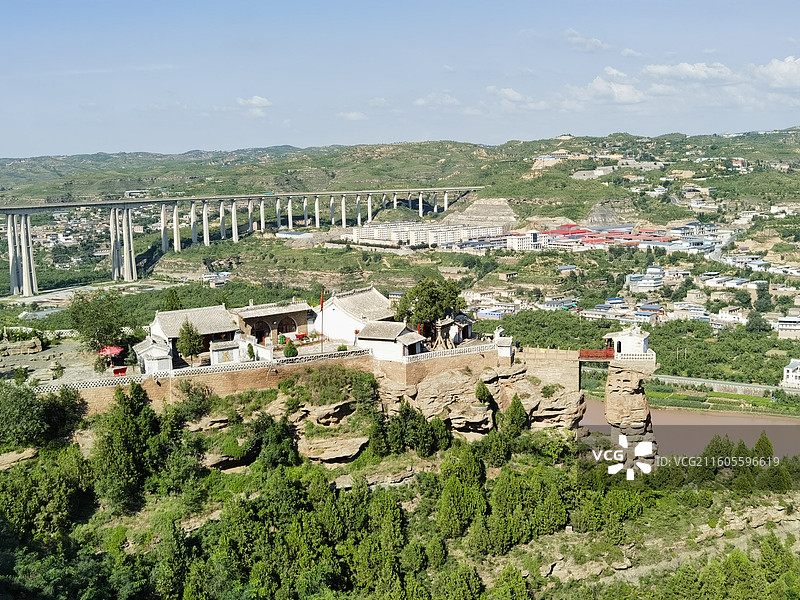 陕西佳县香炉寺图片素材